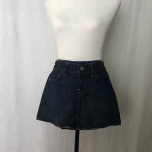 Gap 1969 Women's Distressed Medium Wash Skirt